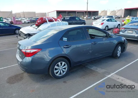 2016 Toyota Corolla Le from USA, damaged, VIN 5YFBURHE0GP444416